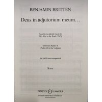 Britten, Benjamin - Deus in adjutorium meum…