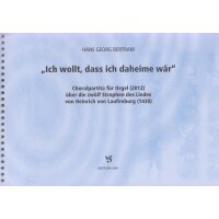 Bertram, Hans Georg - "Ich wollt, dass ich daheime...