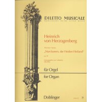 Herzogenberg, Heinrich von - Phantasie "Nun komm, der Heiden Heiland" op. 39