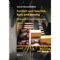 Gunsenheimer, Gustav - Bläsermusik für Orgel...