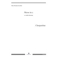 Anschütz, Klaus-Hermann - Messe in c - Chorpartitur