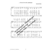 Müller, Peter - 3st. Chorsätze zum Paul-Gerhardt-Gesangbuch - Teil 1