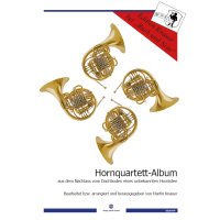 Hornquartett-Album - Partitur