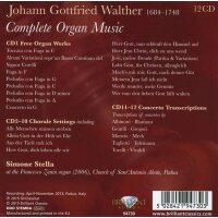 Johann Gottfried Walther - Complete Organ Music