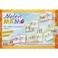 NotenMEMO - Noten-Lernspiel mit Karten