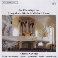 Die Klais-Orgel der ev.-luth. Kirche in Vilnius (Litauen)