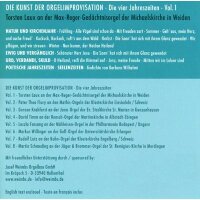 Die Kunst der Orgelimprovisation I