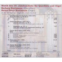 Musik des 19. Jahrhunderts für Querflöte und Orgel