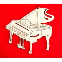 Holz-Anhänger Piano