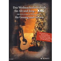 Das Weihnachtsliederbuch für Gesang und Gitarre - XXL