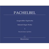 Pachelbel, Johann - Ausgewählte Orgelwerke Band 10