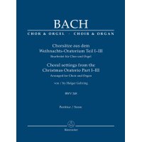 Bach, J.S. - Chorsätze aus dem Weihnachts-Oratorium...