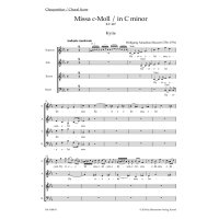 Mozart, W.A. - Missa c-moll Chorpartitur