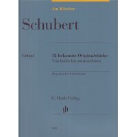 Schubert, Franz - Am Klavier - 12 bekannte Originalstücke