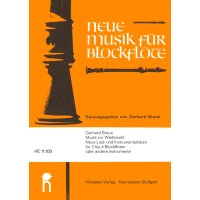 Neue Musik für Blockflöte