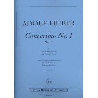Huber, Adolf - Concertino Nr. 1 op. 5