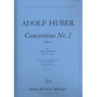 Huber, Adolf - Concertino Nr. 2 op. 6