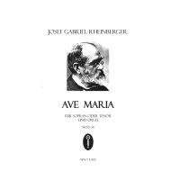 Rheinberger, J.G - Ave Maria