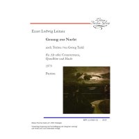 Leitner, Ernst Ludwig - Gesang zur Nacht - Partitur
