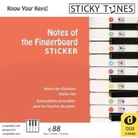 Notes of the Fingerboard - Sticker