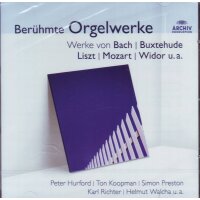 Berühmte Orgelwerke - Bach, Buxtehude, Liszt, Mozart u.a.
