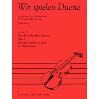 Wir spielen Duette - Reihe A Band 3