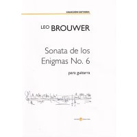 Brouwer, Leo - Sonata de los Enigmas No. 6 para guitarra
