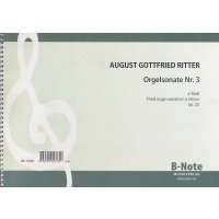 Ritter, August Gottfried - Orgelsonate Nr. 3