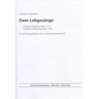 Cooman, Carson - Zwei Lobgesänge