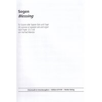 Mencke, Herfried - Segen