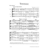 Distler, Hugo - Totentanz Nr. 2 - Chorpartitur
