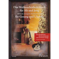 Das Weihnachtsliederbuch für Gesang und Ukulele