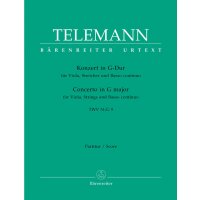 Telemann, G. P. - Konzert in G-Dur TWV 51:G 9