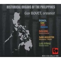 Historical Organs of the Philippines - 4-CD-Box