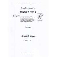 Jager, André de - Psalm 1 vers 1