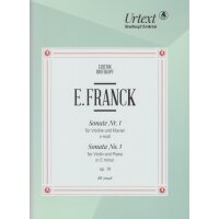 Franck, Eduard - Violinsonate Nr. 1 c-moll