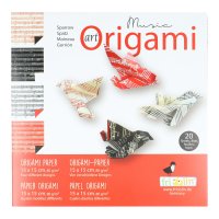 Music-Origami "Spatz"