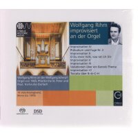 Wolfgang Rihm improvisiert an der Orgel