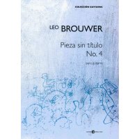 Brouwer, Leo - Pieza sin t&iacute;tulo No. 4