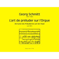Schmitt, Georg - Lart de préluder sur lOrgue