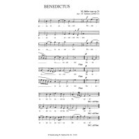 Haller, Michael - Benedictus aus op. 5
