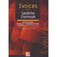 3 Voices Band 2 Geistliche Chormusik
