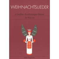 Weihnachtslieder in leichten dreistimmigen Sätzen für Klavier