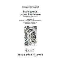 Schnabel, Joseph - Transeamus usque Bethlehem