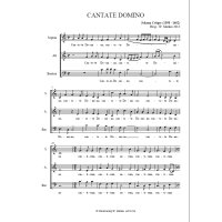 Crüger, Johann - Cantate Domino