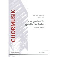 Mergner, Friedrich - Paul Gerhardts geistliche Lieder in...
