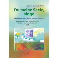 Gunsenheimer, Gustav - Du meine Seele, singe
