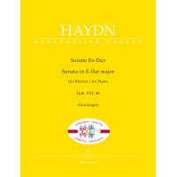 Haydn, Joseph - Sonate für Klavier Es-Dur...