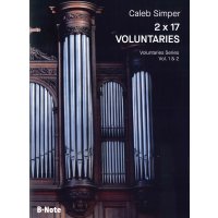 Simper, Caleb - 2x17 Voluntaries für Orgel manualiter