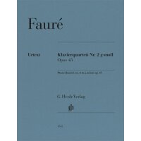 Fauré, Gabriel - Klavierquartett Nr. 2 g-moll op. 45